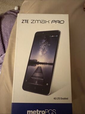 Metro ZTE ZMAX PRO Smartphone - Black